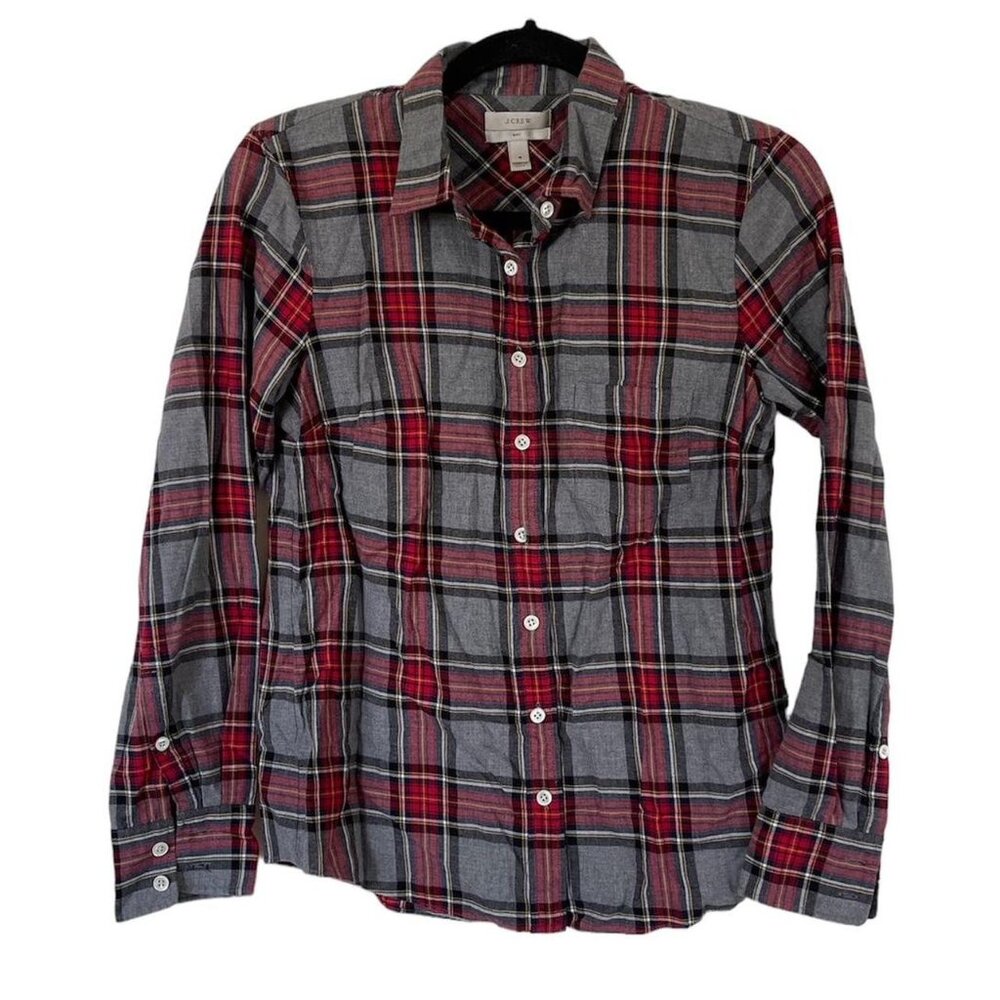 JCrew plaid shirt
